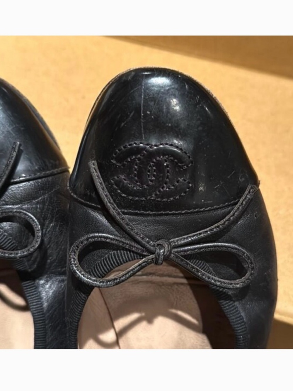 CHANEL Black Women's Slippers used - Picture 9 of 12